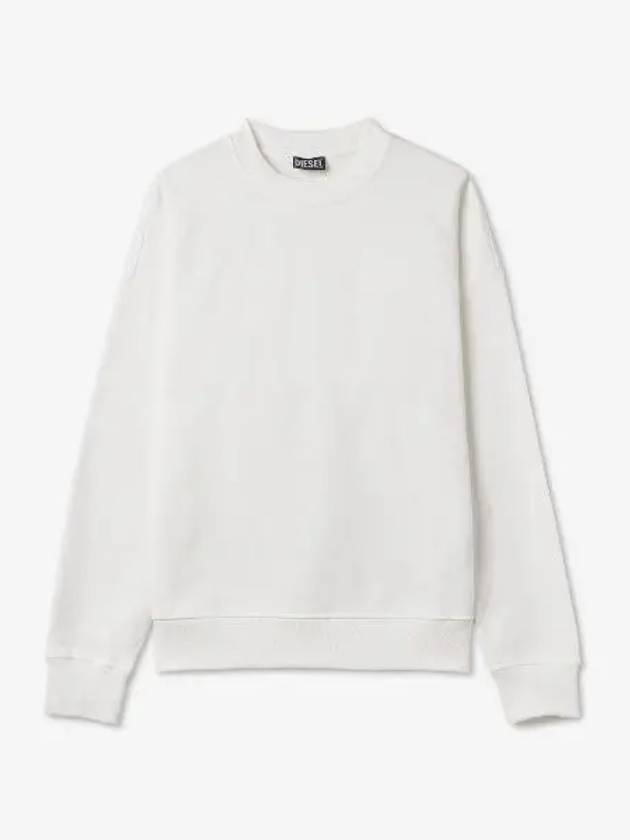 S Rob Megobal Sweatshirt White A082300GYCJ141SS23 - DIESEL - BALAAN 1