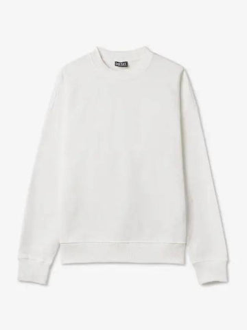 S Rob Megobal Sweatshirt White A082300GYCJ141SS23 - DIESEL - BALAAN 1