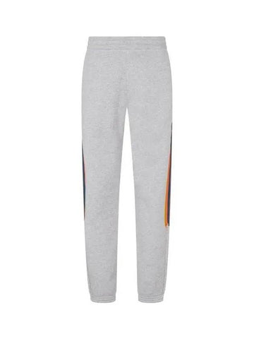 Painted Stripe Jogger Pants Melange Gray - PAUL SMITH - BALAAN 1