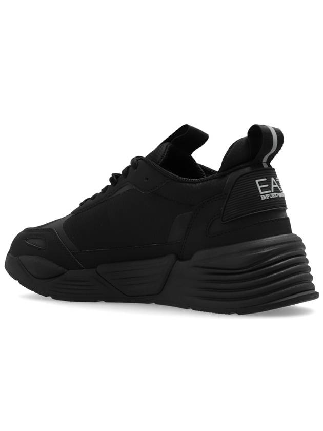 EA7 Emporio Armani Lace-up Sports Shoes, Women's, Black - EMPORIO ARMANI - BALAAN 5