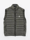 Chamber R Nylon Down Vest Musk Green - STONE ISLAND - BALAAN 2