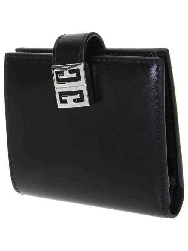 Wallet 4G Logo Halfwallet Black - GIVENCHY - BALAAN.