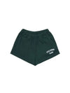 Wellness Club Cotton Shorts Forest Green - SPORTY & RICH - BALAAN 2