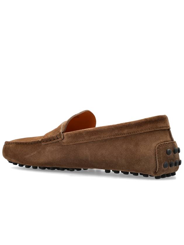 Tod’s Suede Moccasins, Men's, Brown - TOD'S - BALAAN 5