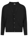 Lens Cotton Cardigan Black - CP COMPANY - BALAAN 2