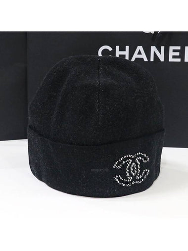 CC logo beanie cashmere - CHANEL - BALAAN 1