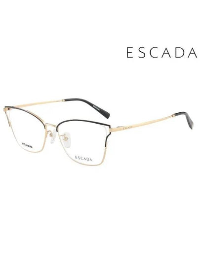 Glasses Frame VES B34F 0301 Square Titanium Men Women - ESCADA - BALAAN 2