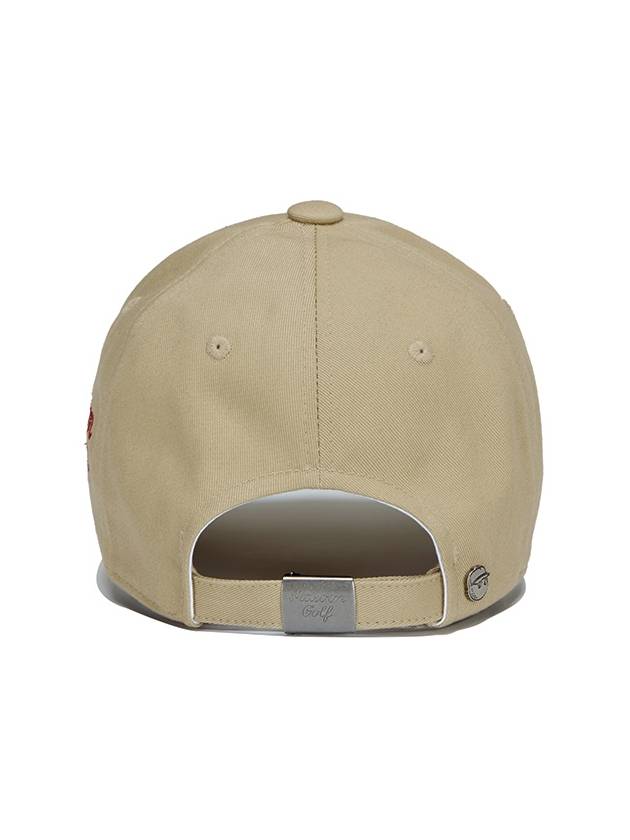 Malbon Basic Bucket Ball Cap BEIGE - MALBON GOLF - BALAAN 3