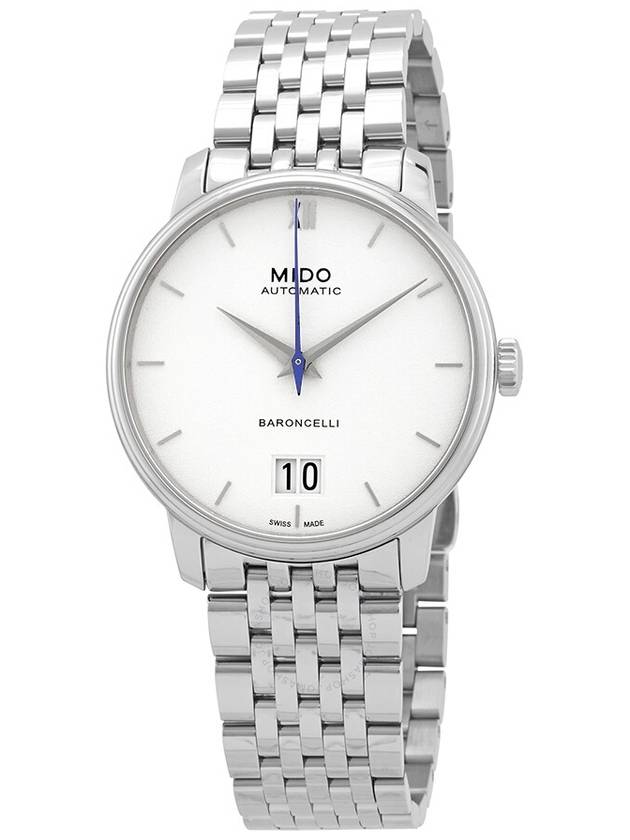 Mido Baroncelli III Automatic White Dial Men's Watch M0274261101800 - MIDO - BALAAN 1