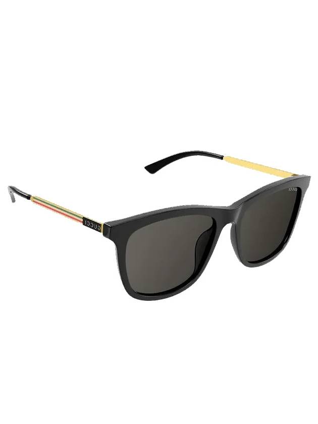 Eyewear Square Acetate Sunglasses Black - GUCCI - BALAAN 1