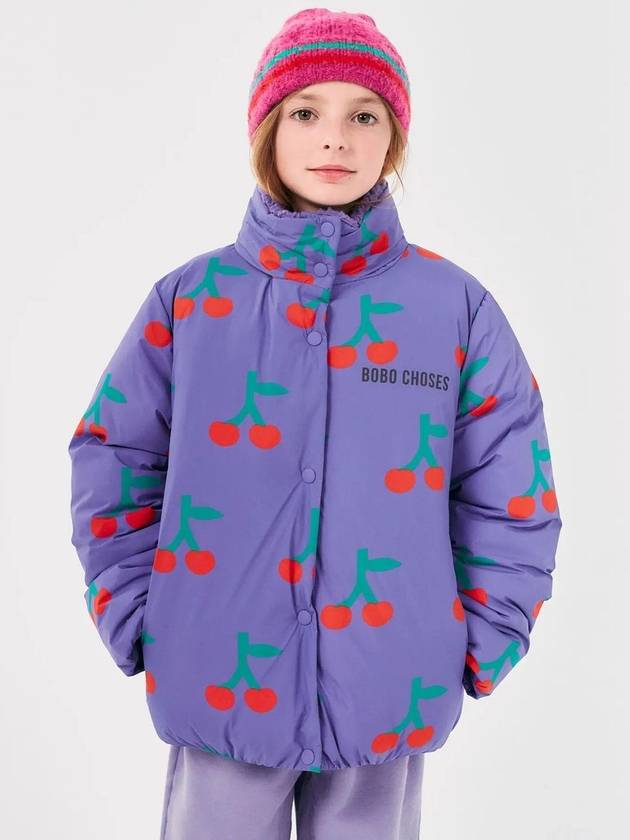 Children s Padding Bobo Cherry all over anorak B224AC133 - BOBO CHOSES - BALAAN 5