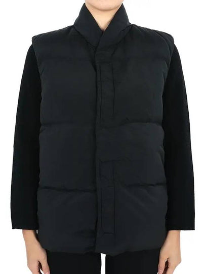 Stone Kids Waffen Patch Nylon Metal Padded Vest Black 7916G0319 V0029 14A Adults can be worn - STONE ISLAND - BALAAN 2