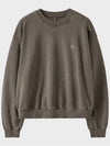 Signature Basic Sweatshirt Ashed Brown - NOIRER - BALAAN 3