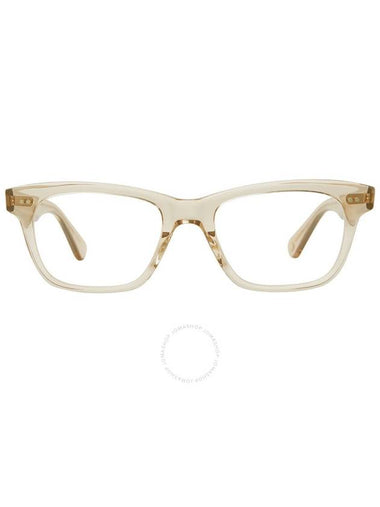 Garrett Leight BUCHANAN Demo Square Eyeglasses 1136 BRE 49 - GARRETT LEIGHT - BALAAN 1