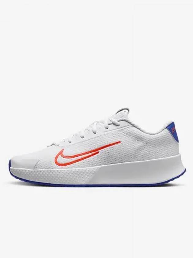 Court Vapor Light 2 Men s Hard Tennis Shoes White Hyper Royal Crimson DV2018 106 716122 - NIKE - BALAAN 1