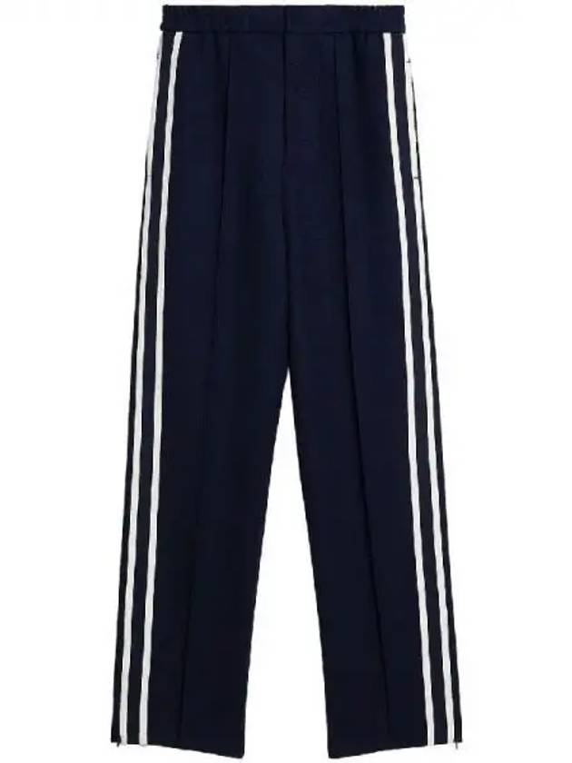 Ribbon Jogger Track Pants Navy - AMI - BALAAN 2