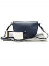 HH3002 Navy Soft Grain Leather Tessie Satchel Medium Crossbag - MULBERRY - BALAAN 2