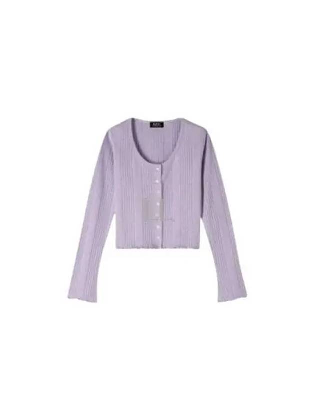 June Cardigan Purple - A.P.C. - BALAAN 2