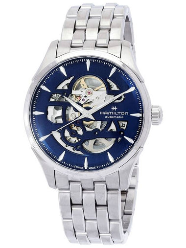 Jazzmaster Skeleton Auto Watch Silver - HAMILTON - BALAAN 1