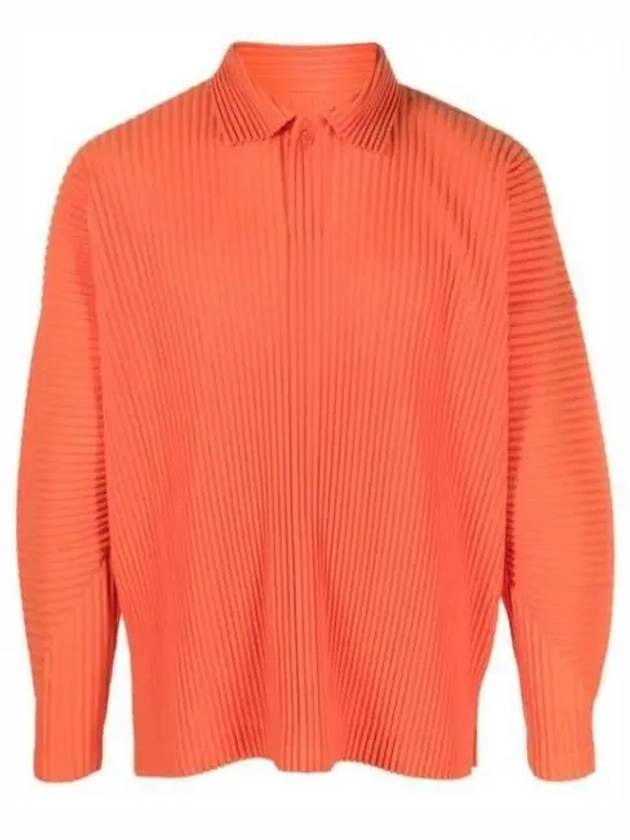 Homme Plissey HP38JM107 33 Pleated Shirt Polo - ISSEY MIYAKE - BALAAN 2