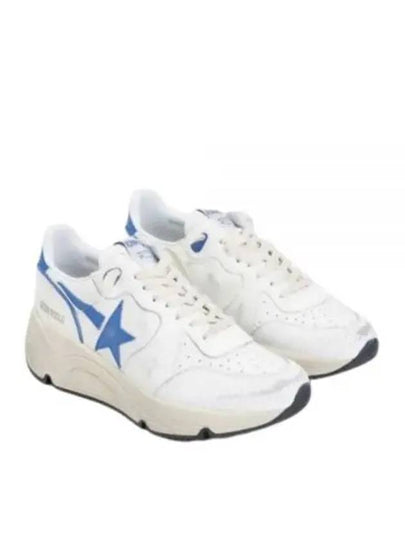 Running Sole Low Top Sneakers White Blue - GOLDEN GOOSE - BALAAN 2