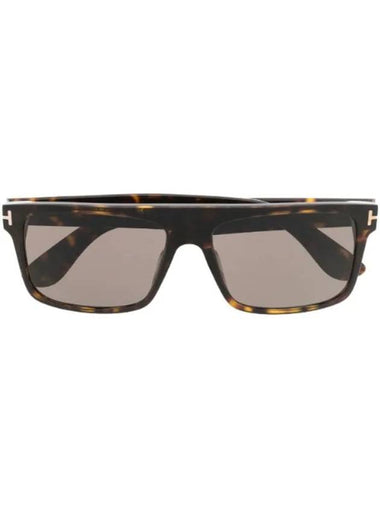 Eyewear Square Frame Tortoiseshell Sunglasses FT0999 - TOM FORD - BALAAN 1