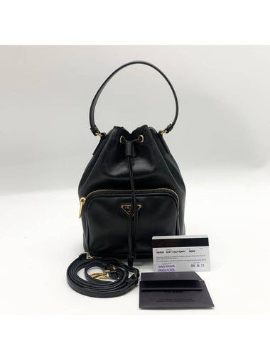 Calfskin bucket bag 1BH038 - PRADA - BALAAN 1