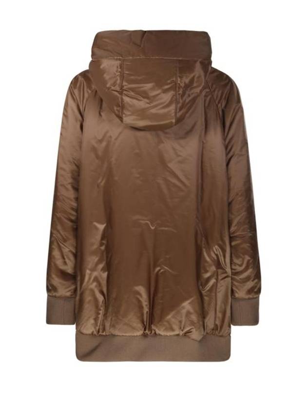 Greenma Water Repellent Hooded Padding Camel - MAX MARA - BALAAN 4