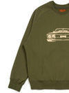 Headlight Sweatshirt Green I5WE02GR - IOEDLE - BALAAN 5