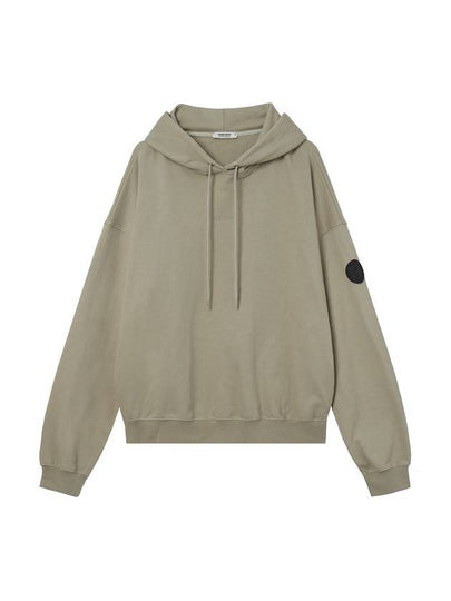 Embroidered Logo Hoodie Beige - HARDGEAR APPAREL - BALAAN 2