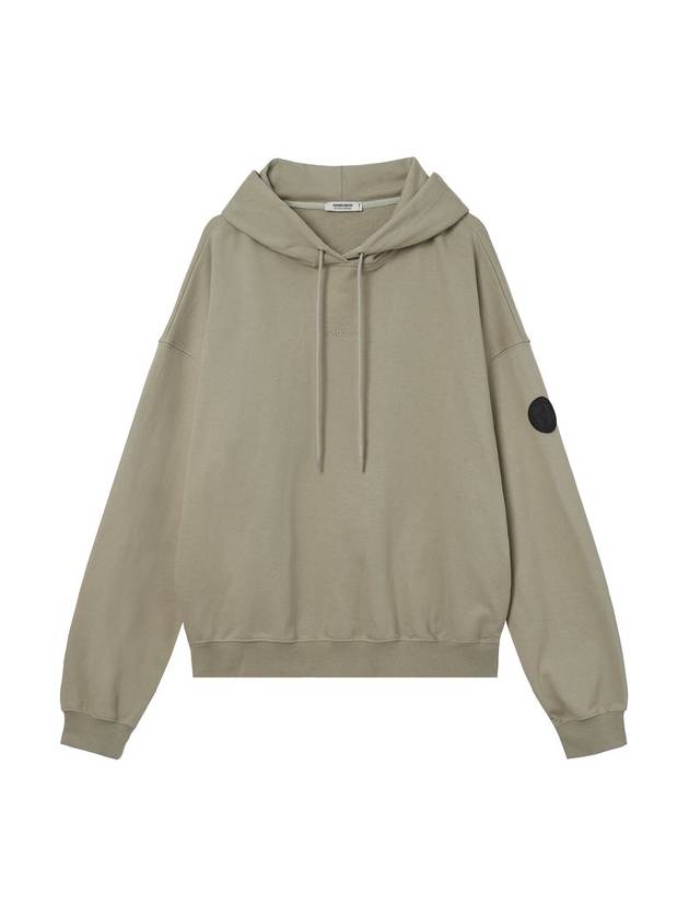 Embroidered Logo Hoodie Beige - HARDGEAR APPAREL - BALAAN 2