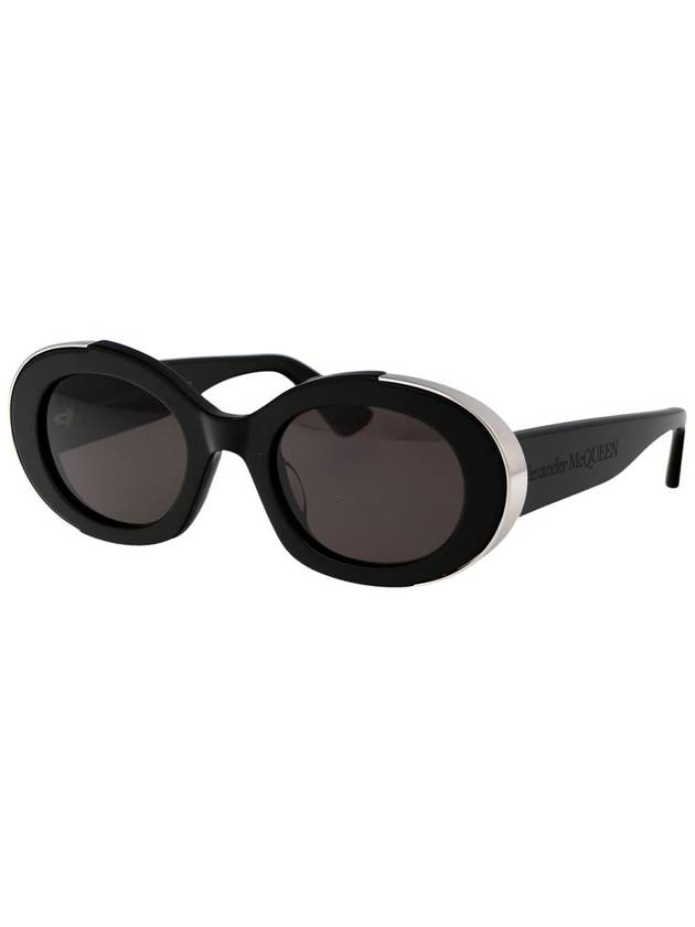 sunglasses AM0445S 001 black - ALEXANDER MCQUEEN - BALAAN 3