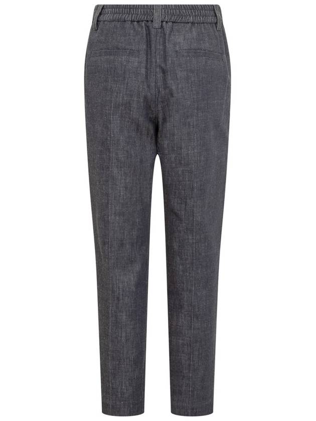 Straight Pants M0F28P5823C900 Blu - BRUNELLO CUCINELLI - BALAAN 3