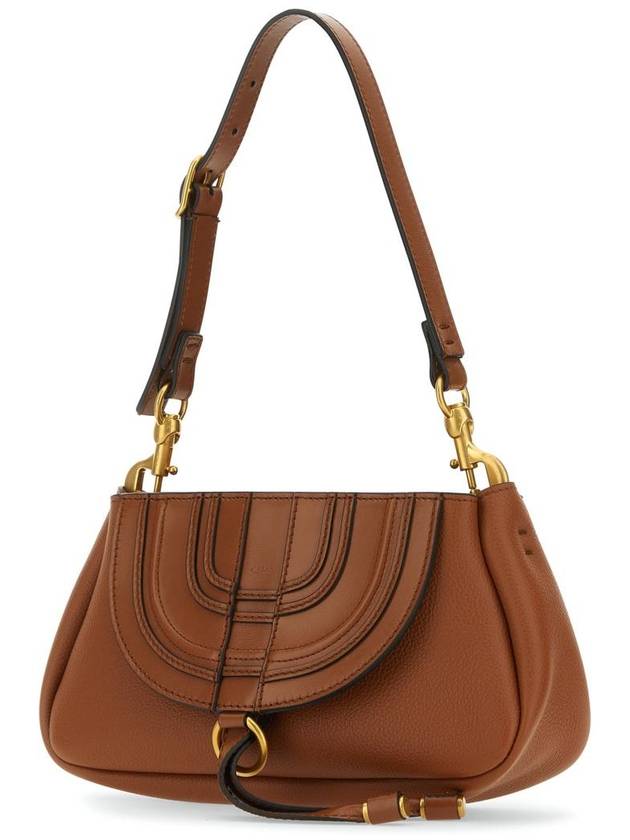 Marcie Small Shoulder Bag Brown - CHLOE - BALAAN 3