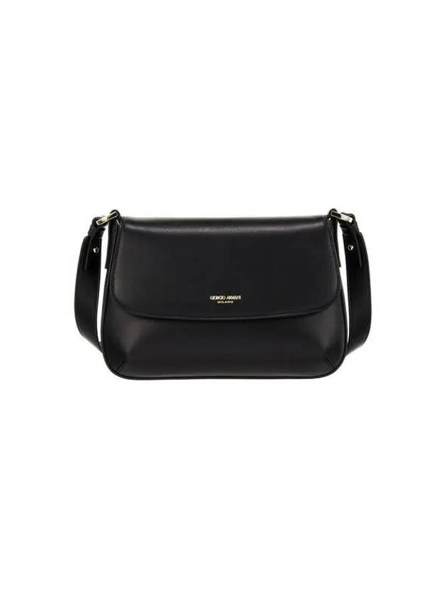 Women s Soft Lambskin Leather Baguette Bag Black - GIORGIO ARMANI - BALAAN 1