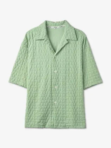 Regular Short Sleeve Shirt Sage Green - SUNNEI - BALAAN 1