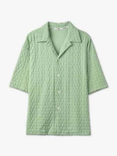 Regular Short Sleeve Shirt Sage Green - SUNNEI - BALAAN 2