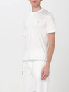 Cotton Short Sleeve T-Shirt Ivory - BRUNELLO CUCINELLI - BALAAN 6