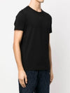 Logo Print Cotton Short Sleeve T-Shirt Black - DIESEL - BALAAN.