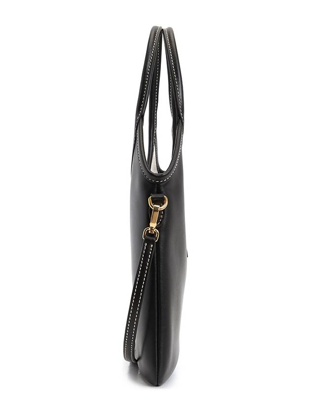 Ivy Leather Tote Bag Black - MIU MIU - BALAAN 3