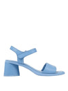 Kiara Leather Sandal Heels Blue - CAMPER - BALAAN 1