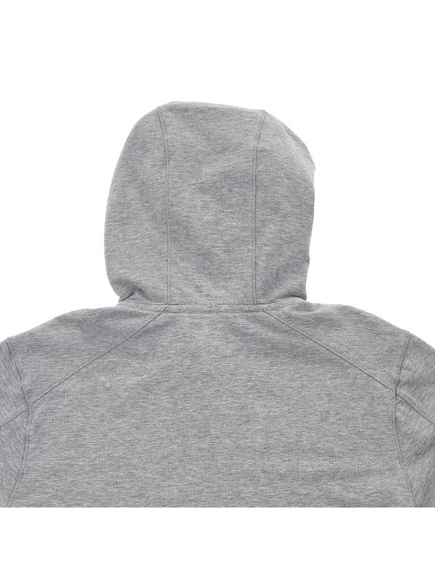 Light Fleece Hooded Zip-Up Gray - CP COMPANY - BALAAN 10