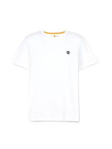 Men's Classic Logo Short Sleeve T-Shirt White - TIMBERLAND - BALAAN 1