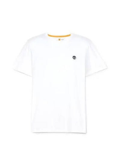 Men's Classic Logo Short Sleeve T-Shirt White - TIMBERLAND - BALAAN 2