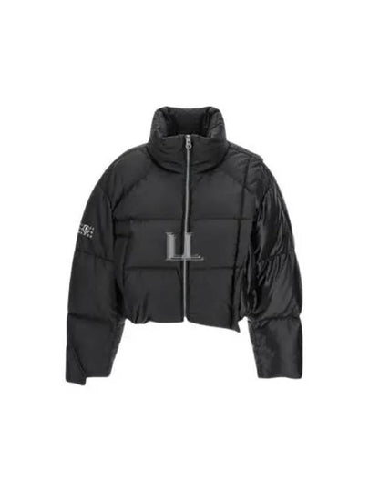 Women's Crop Puffer Padding Black - MAISON MARGIELA - BALAAN 2