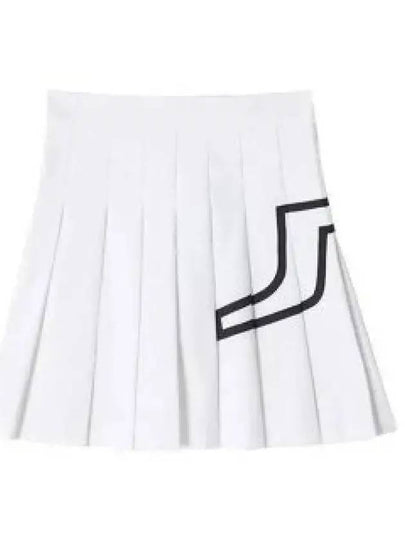 Naomi Pleated Skirt White - J.LINDEBERG - BALAAN 2