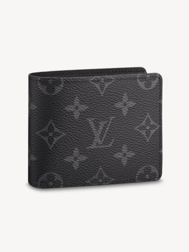 Slender Monogram Eclipse Half Wallet Black - LOUIS VUITTON - BALAAN 2