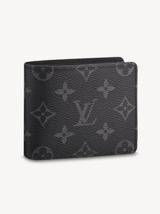 Slender Monogram Eclipse Half Wallet Black - LOUIS VUITTON - BALAAN 2