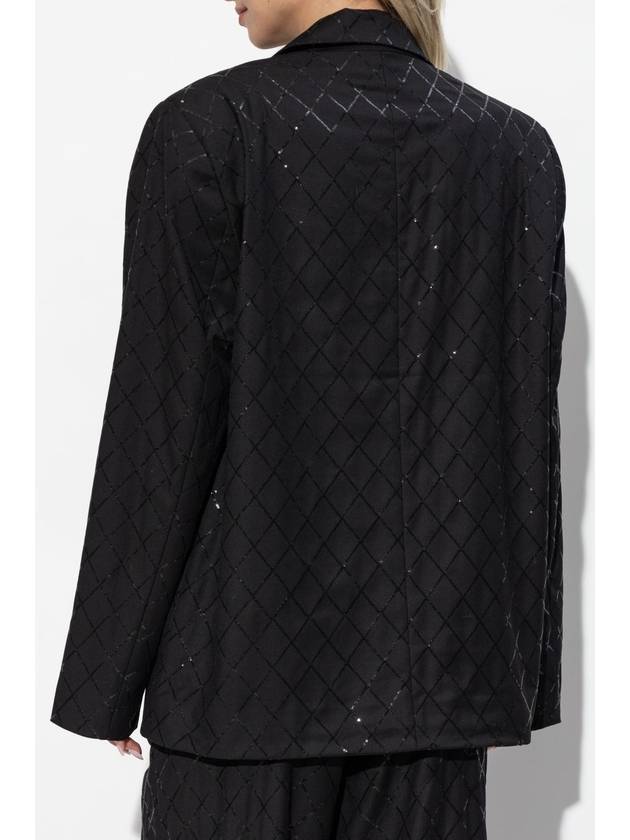 ROTATE Blazer With Shimmering Sequins, Women's, Black - ROTATE - BALAAN 4