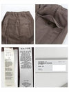 Black Drawstring Cropped Baggy Pants Brown - RICK OWENS - BALAAN.